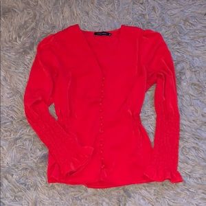 Red Vici blouse